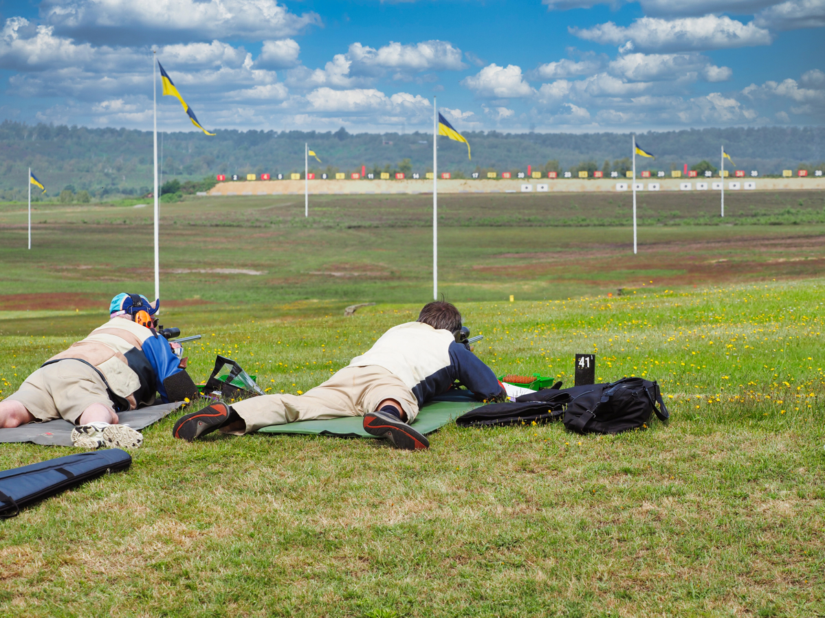 A Day's Shooting at Bisley with the RAF Shooting Club