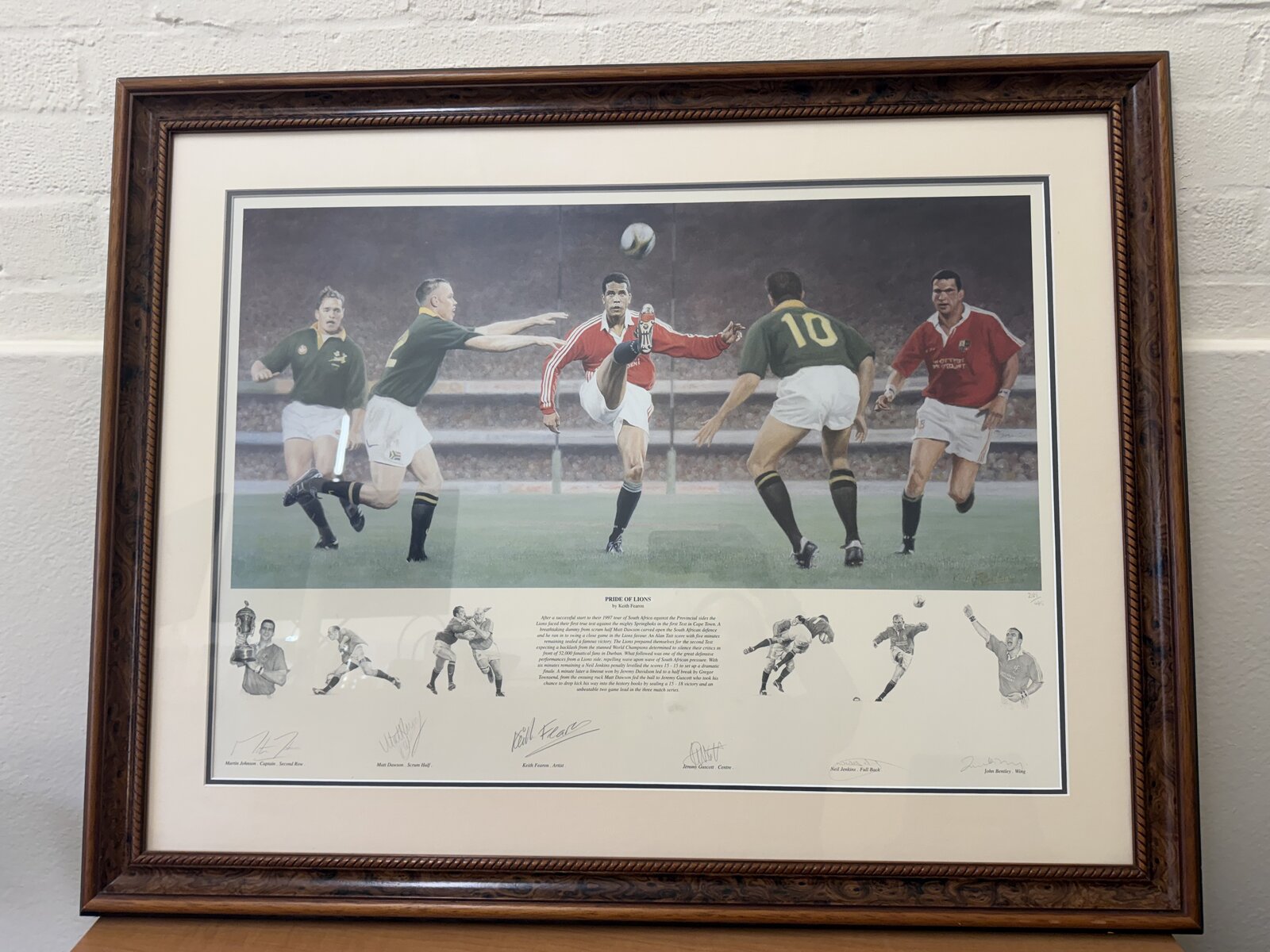 Pride of Lions 1997 – Signed Limited Edition Print by Keith Fearon